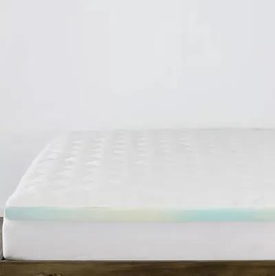 eLuxury 2-Piece Extra Thick Rayon from Bamboo Mattress Topper