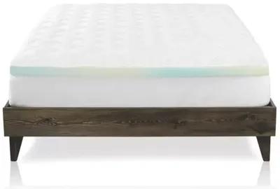 eLuxury 2-Piece Extra Thick Rayon from Bamboo Mattress Topper