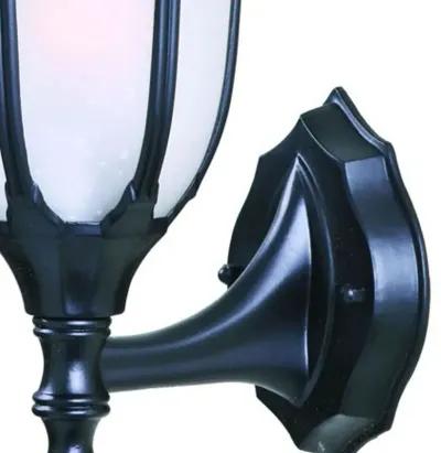 Homezia Matte Black Lamp Shape Swing Arm Wall Light