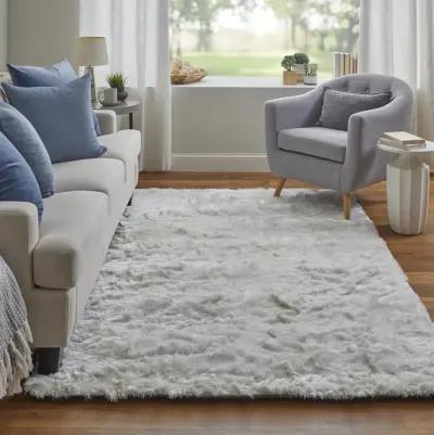 Indochine 4550F White 3'6" x 5'6" Rug