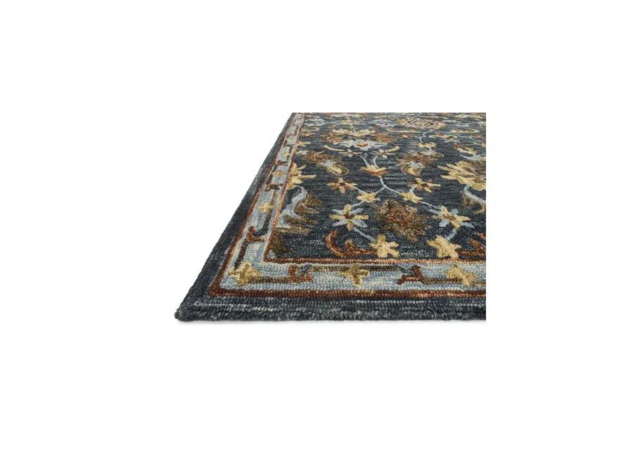 Victoria Denim/Multi 9'3" x 13' Rug