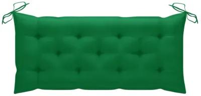 vidaXL Cushion for Swing Chair Green 47.2" Fabric