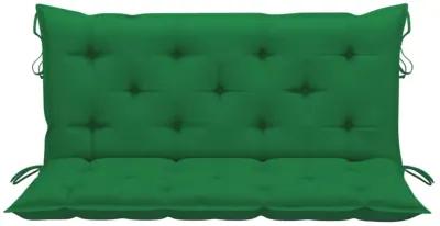 vidaXL Cushion for Swing Chair Green 47.2" Fabric