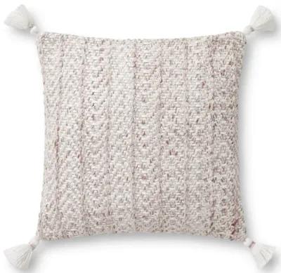 PLL0068 Blush/Natural 18"x18" Poly Pillow