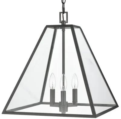 Tangent 16" wide 3 Light Pendant