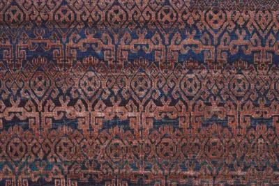 Voss 39H4F Red/Brown/Blue 2'7" x 8' Rug