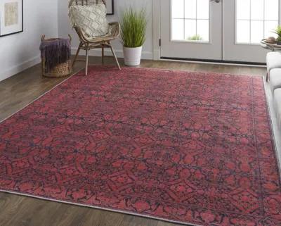 Voss 39H6F Red/Black 5'3" x 7'6" Rug