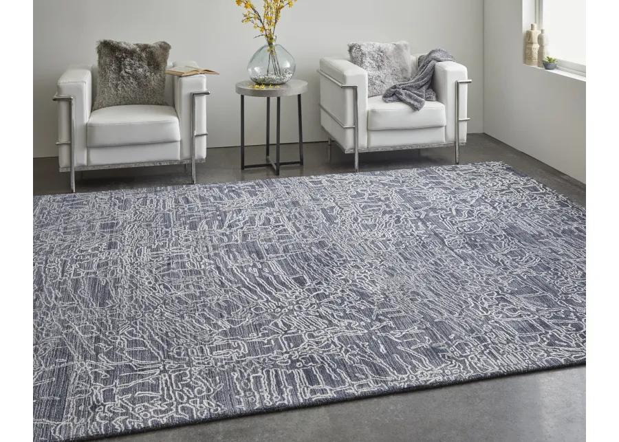 Whitton 8891F Black/Gray/Ivory 9' x 12' Rug