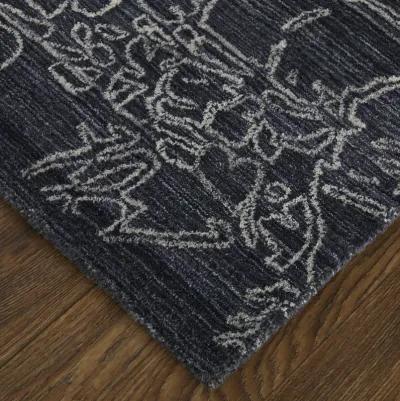 Whitton 8891F Black/Gray/Ivory 9' x 12' Rug