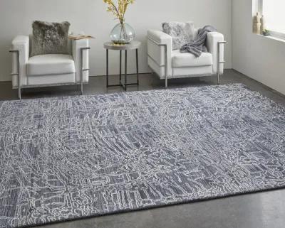 Whitton 8891F Black/Gray/Ivory 9' x 12' Rug