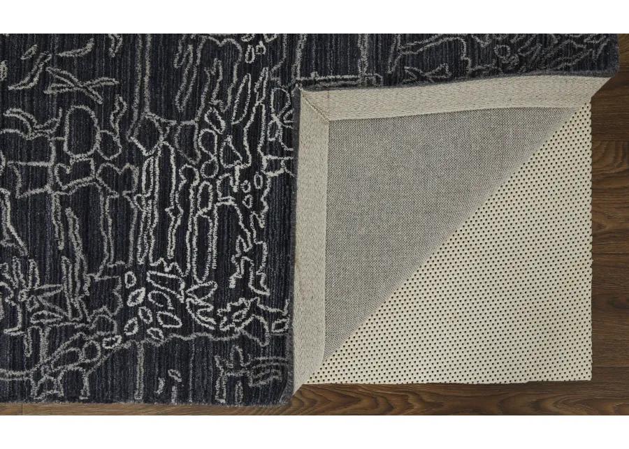 Whitton 8891F Black/Gray/Ivory 9' x 12' Rug