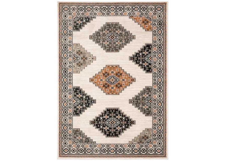 Georgia 3'10" x 5'5" Ivory Rug