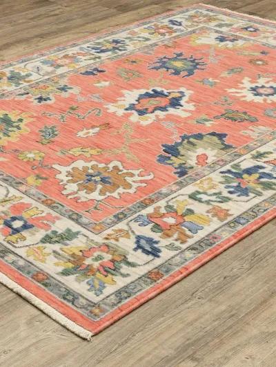 Lucca 9'10" x 12'10" Pink Rug