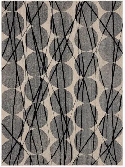 Rendition by Stacy Garcia Home Belizo Obsidian 5' 3" X 7' 10" Rug