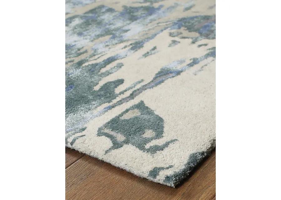 Galaxy 5' x 8' Blue Rug