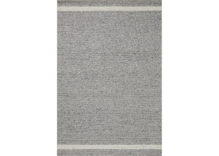 Ashby ASH04 Slate/Ivory 7'9" x 9'9" Rug