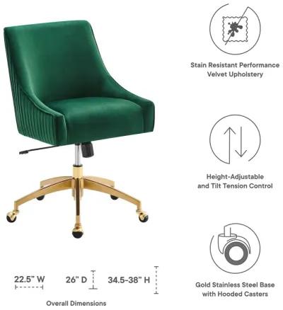 Modway Furniture - Discern Performance Velvet Office Chair