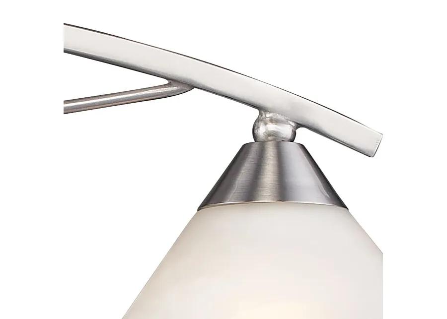 Elysburg 25'' Wide 3-Light Silver Vanity Light