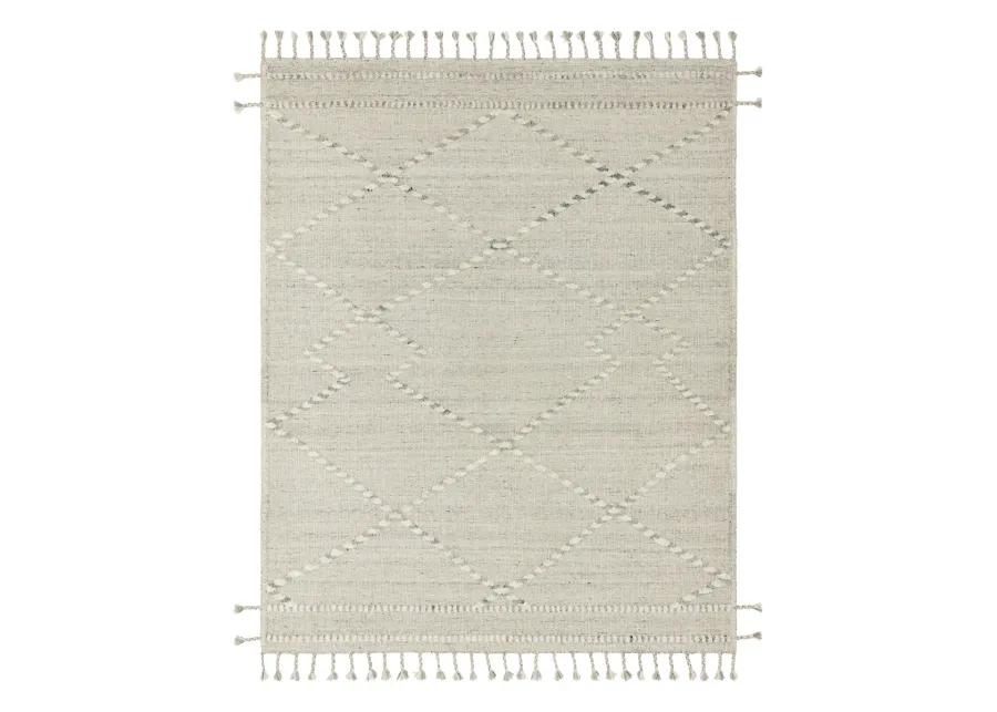 Iman IMA03 Ivory/Light Grey 7'9" x 9'9" Rug