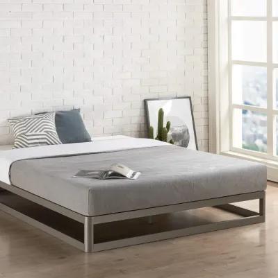 QuikFurn Full size Modern Heavy Duty Low Profile Metal Platform Bed Frame