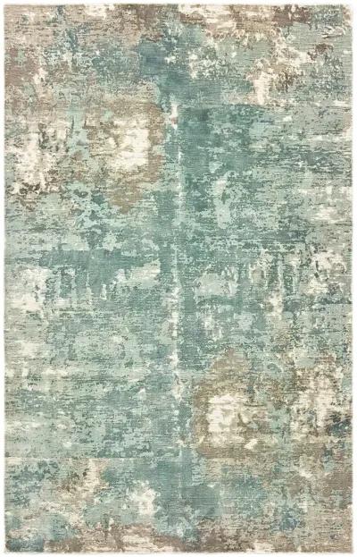 Formations 6' x 9' Blue Rug