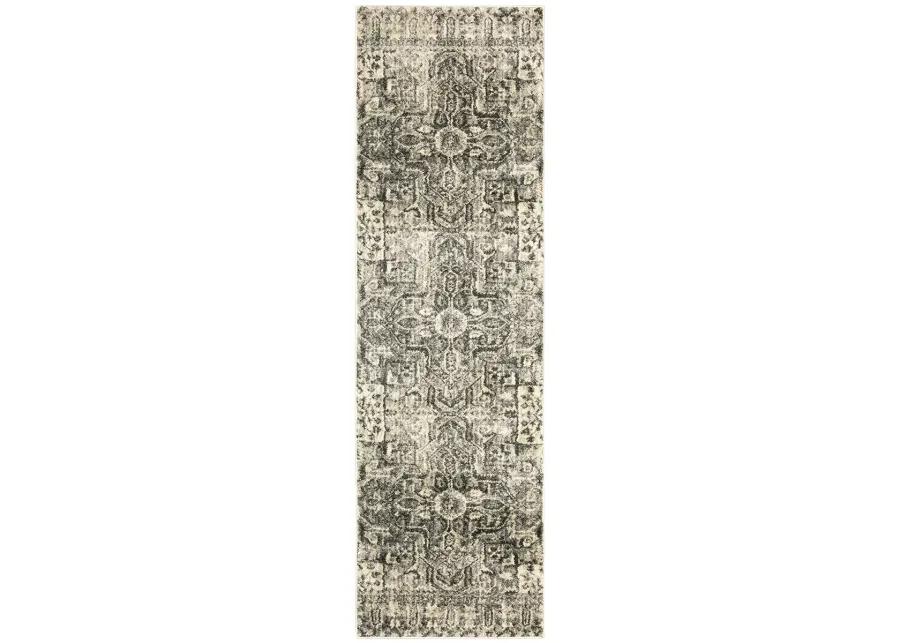 Florence 2'3" x 7'6" Char Rug