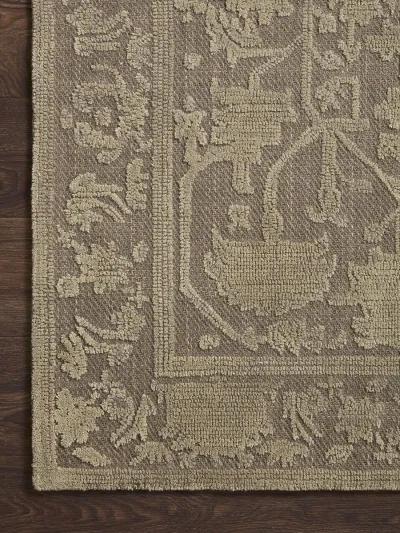 Gloria GLO01 Bark/Khaki 8'6" x 12' Rug