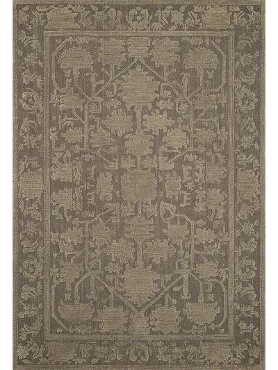 Gloria GLO01 Bark/Khaki 8'6" x 12' Rug