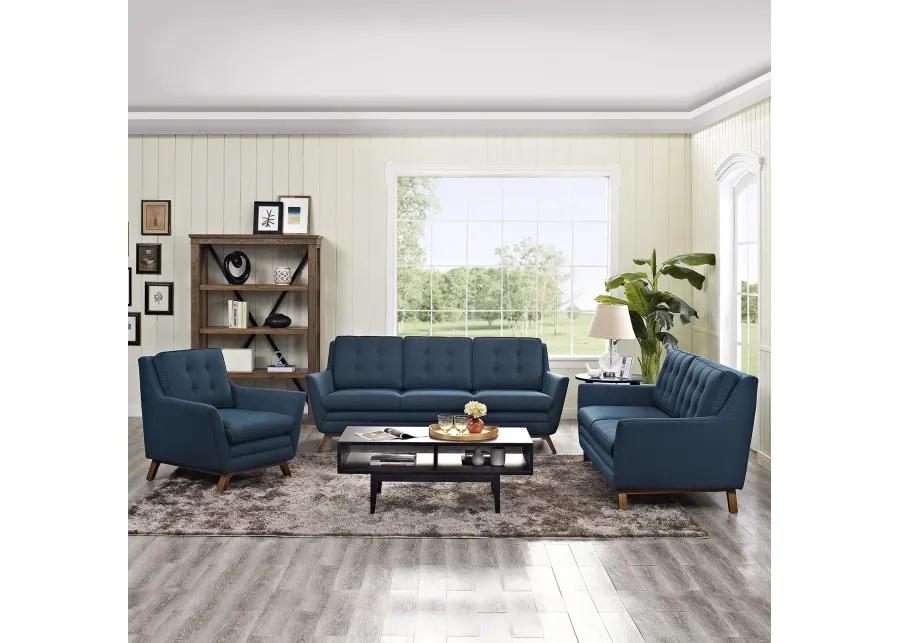 Beguile Living Room Set Upholstered Fabric Set of 3