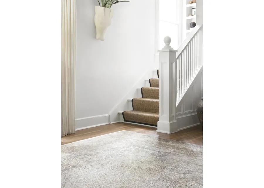 Sienne SIE01 Ivory/Pebble 3'7" x 5'7" Rug