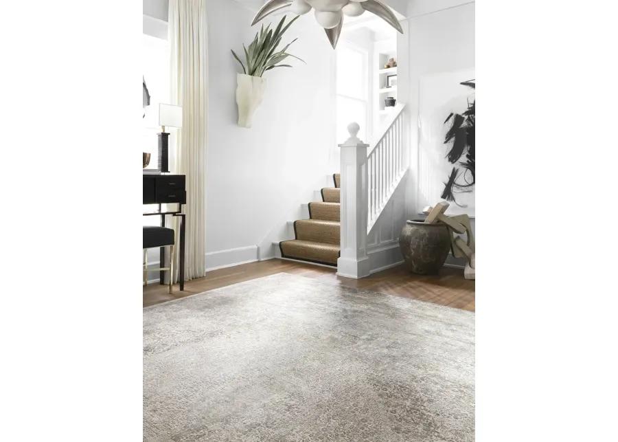 Sienne SIE01 Ivory/Pebble 3'7" x 5'7" Rug