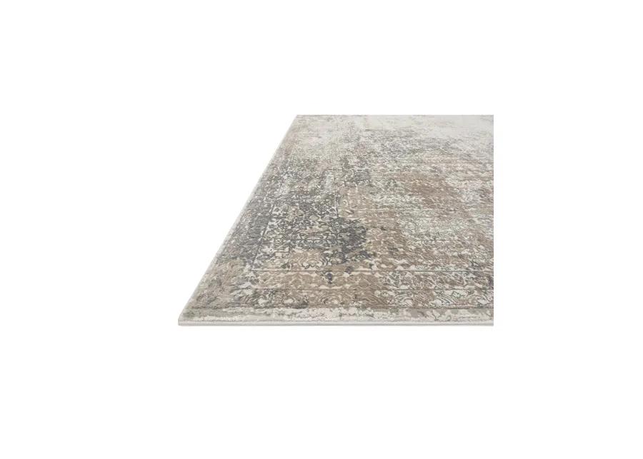 Sienne SIE01 Ivory/Pebble 3'7" x 5'7" Rug