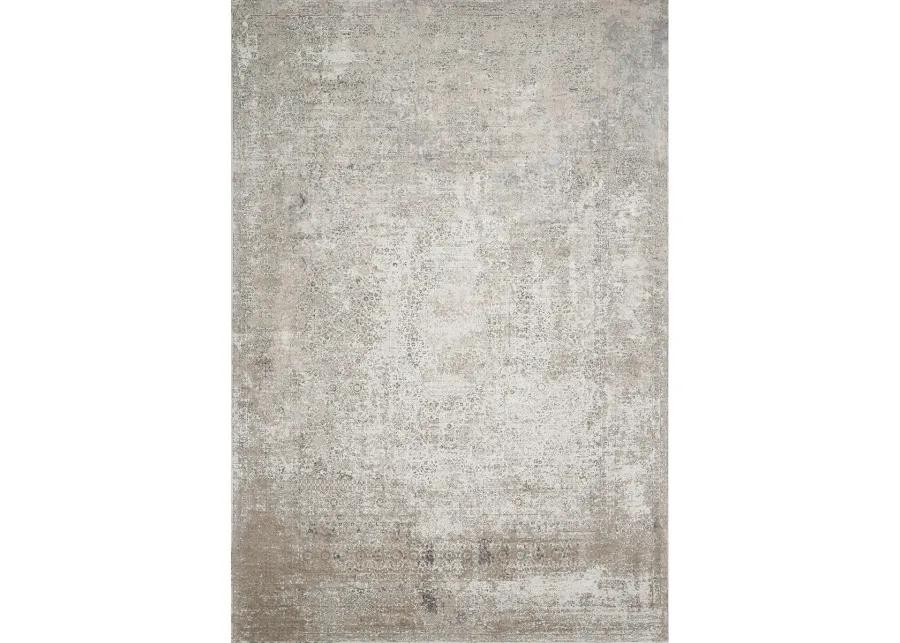 Sienne SIE01 Ivory/Pebble 3'7" x 5'7" Rug