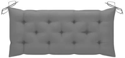 vidaXL Garden Bench Cushion Gray 47.2"x19.7"x2.8" Fabric