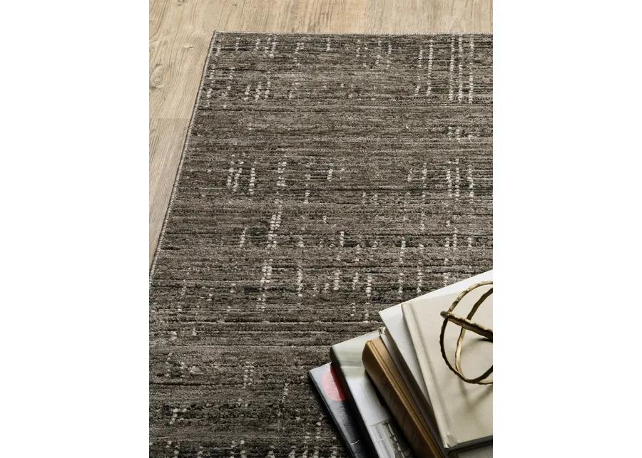 Nebulous 7'10" x 10'10" Char Rug