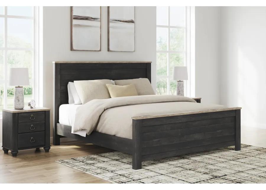 Nanforth Queen Panel Bed