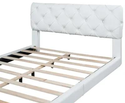 Merax Tufted Upholstered Platform Bed