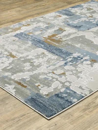 Easton 2'3" x 7'6" Grey Rug