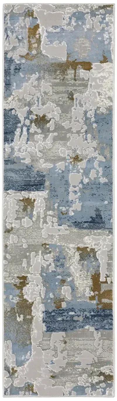 Easton 2'3" x 7'6" Grey Rug