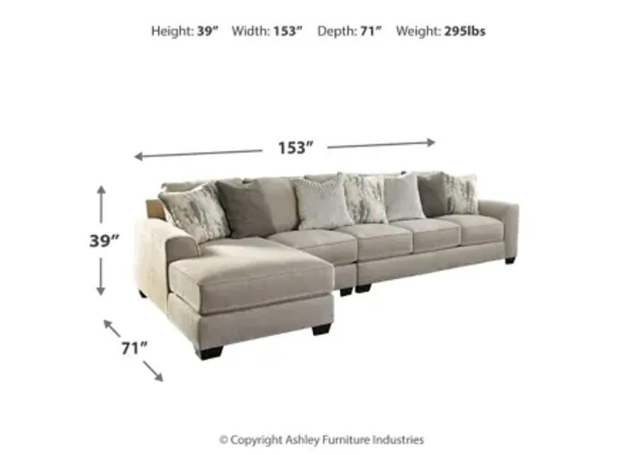 Ardsley 3-Piece Sectional with Chaise