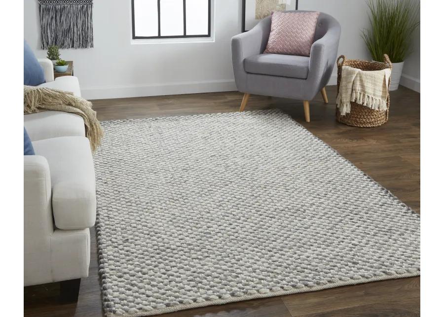 Berkeley 0812F Gray/Ivory 5' x 8' Rug