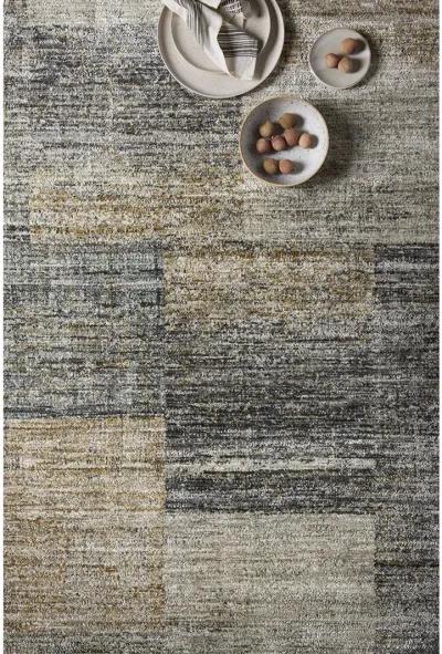 Soho SOH08 Grey/Gold 3'6" x 5'6" Rug