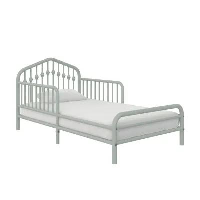 Bushwick Metal Toddler Bed with Safety Rails