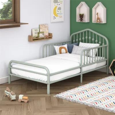 Bushwick Metal Toddler Bed with Safety Rails