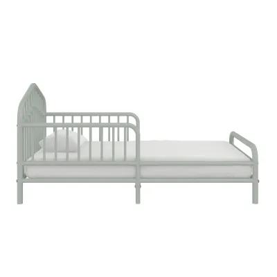 Bushwick Metal Toddler Bed with Safety Rails