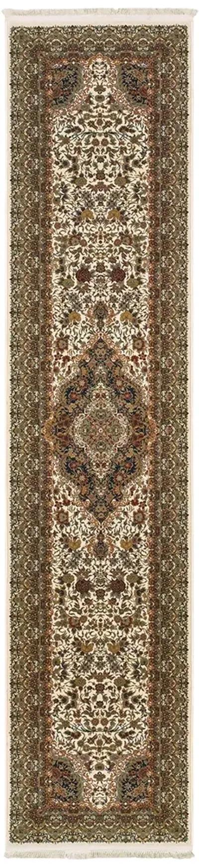 Masterpiece 2'3" x 10' Ivory Rug