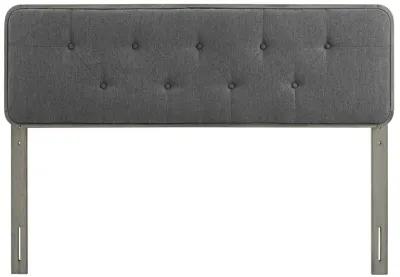 Modway - Collins Tufted King Fabric and Wood Headboard