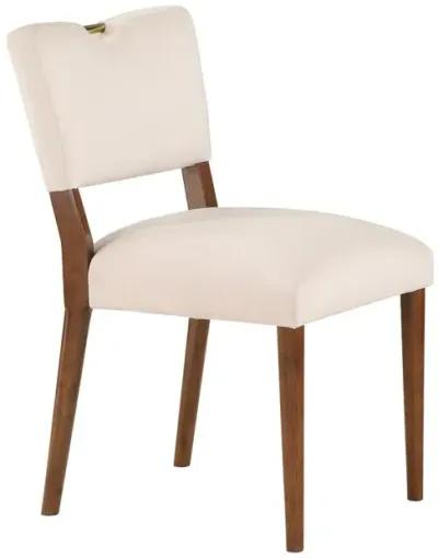 Bonito Sea Oat Velvet Dining Chair - Set of 2