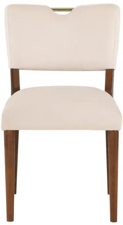 Bonito Sea Oat Velvet Dining Chair - Set of 2