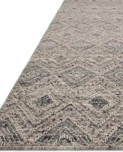 Raven RAV-02 Taupe / Gray 5''6" x 8''6" Rug by